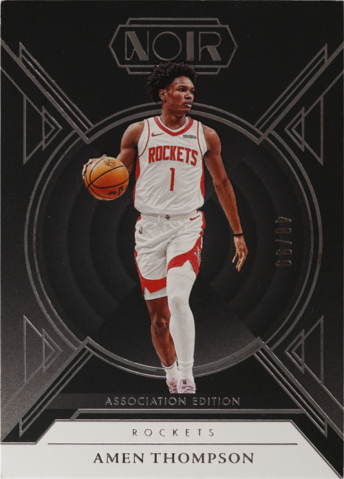 Amen Thompson trading card