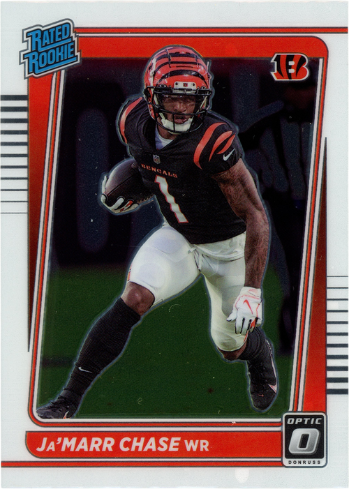 Ja'Marr Chase trading card