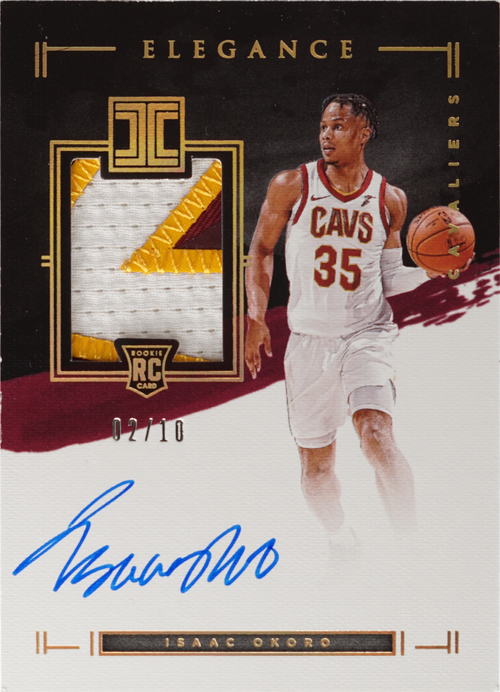 Isaac Okoro trading card