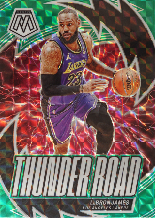 LeBron James trading card