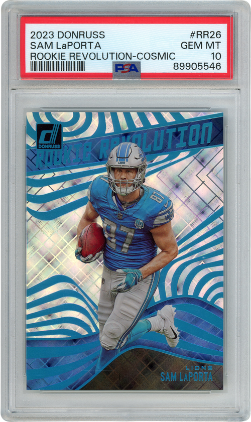 Sam LaPorta trading card