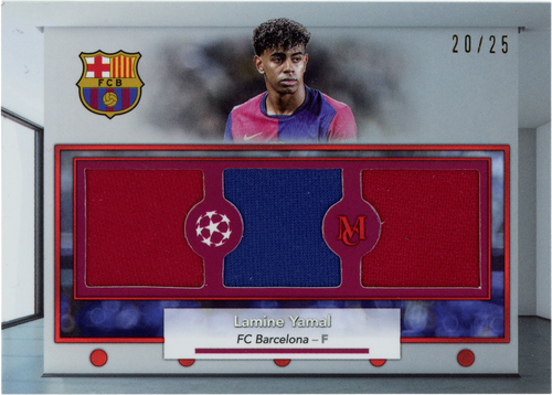 Lamine Yamal trading card