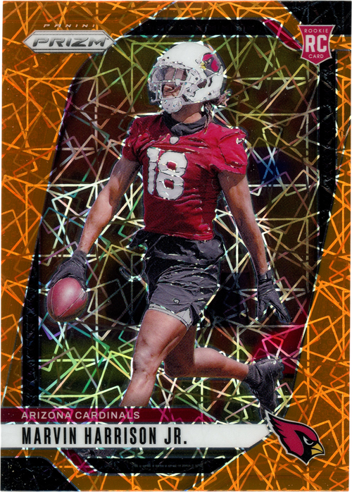 Marvin Harrison Jr. trading card