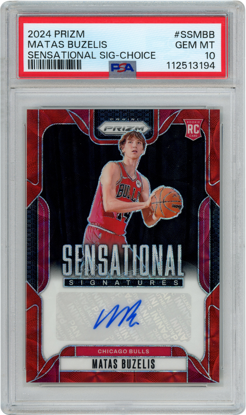 Matas Buzelis trading card