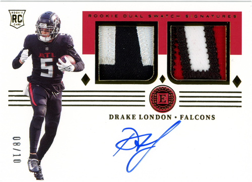 Drake London trading card