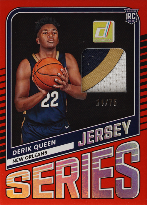 Derik Queen trading card