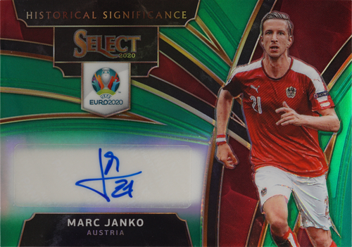 Marc Janko trading card