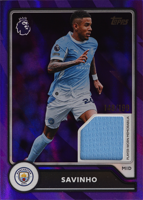 Savinho trading card
