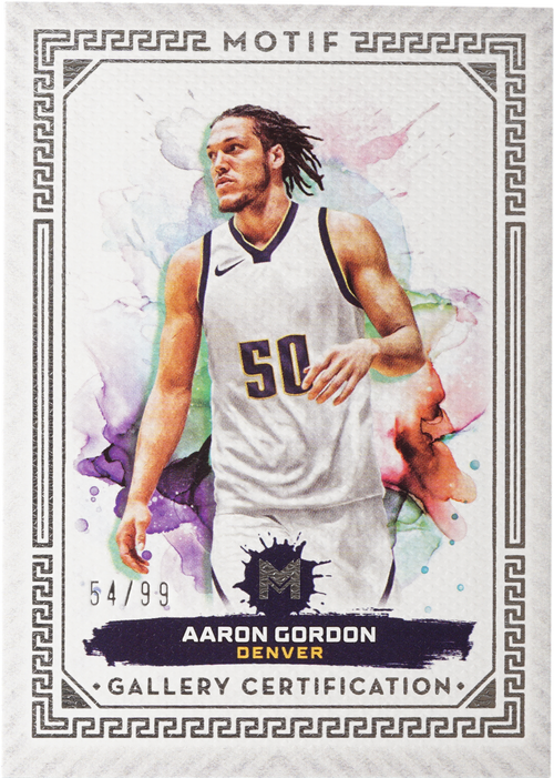 Aaron Gordon trading card