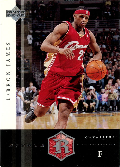 LeBron James trading card