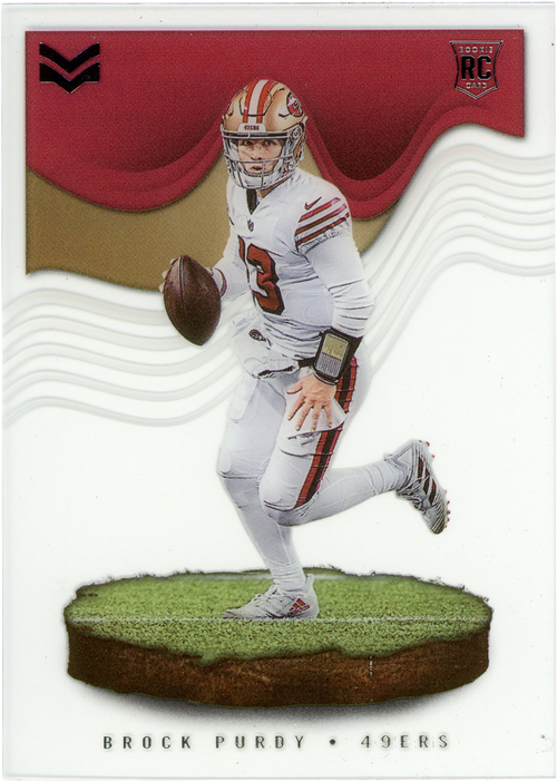 Brock Purdy trading card