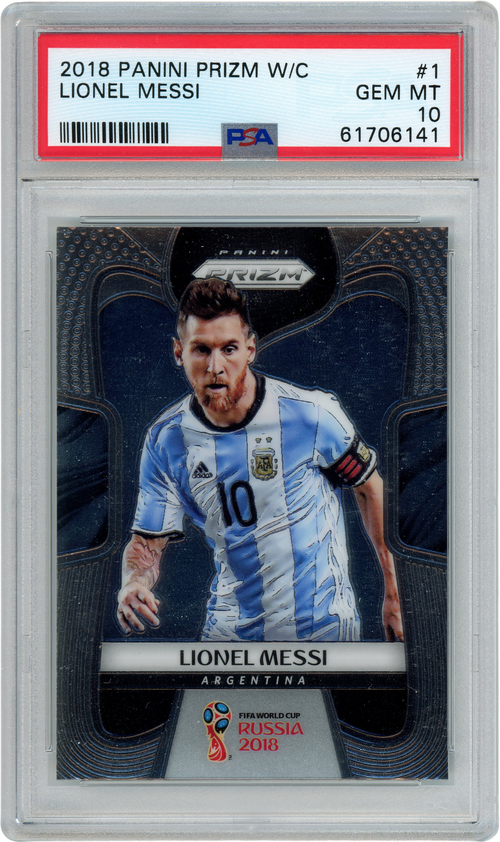 Lionel Messi trading card