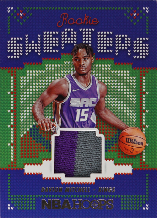Davion Mitchell trading card