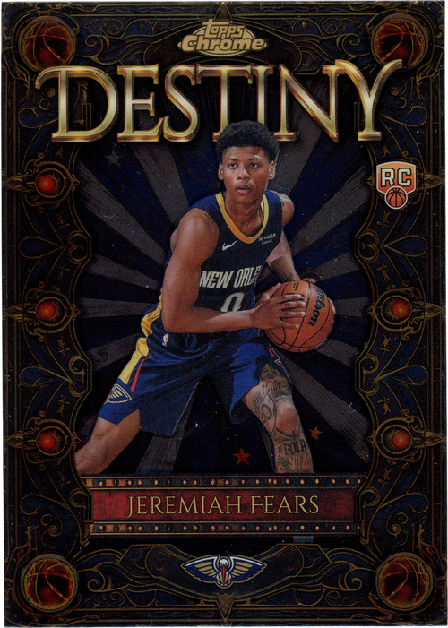 Jeremiah Fears trading card