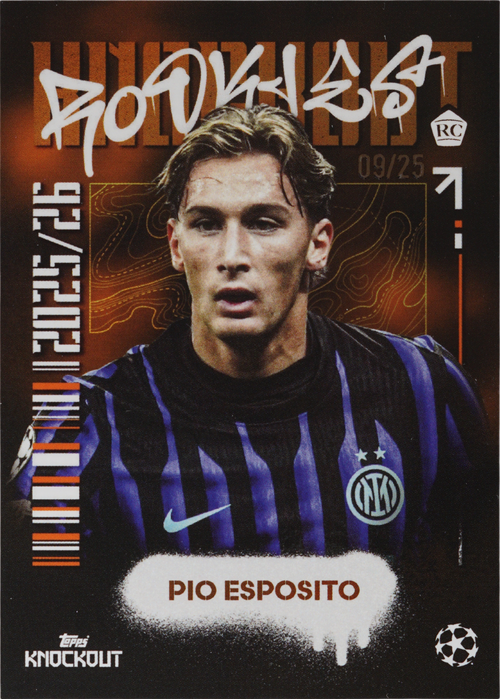 Pio Esposito trading card