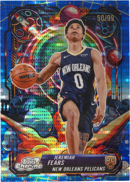 Jeremiah Fears trading card