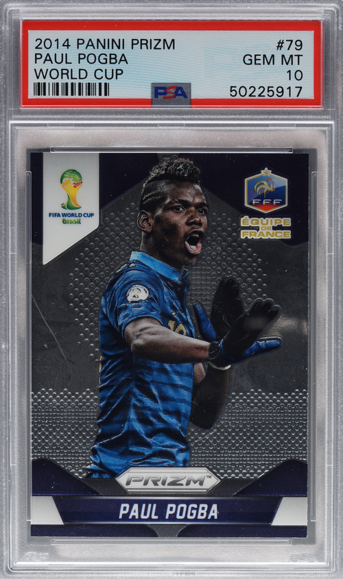 Paul Pogba trading card