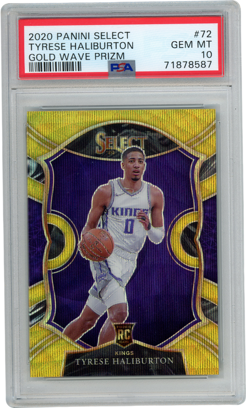 Tyrese Haliburton trading card