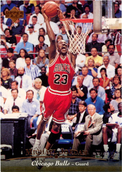 Michael Jordan trading card