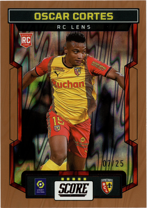 Oscar Cortes trading card