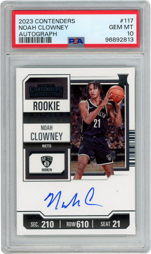 Noah Clowney trading card