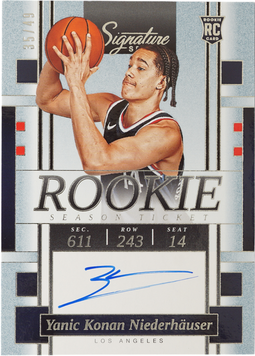 Yanic Konan Niederhauser trading card