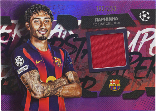 Raphinha trading card