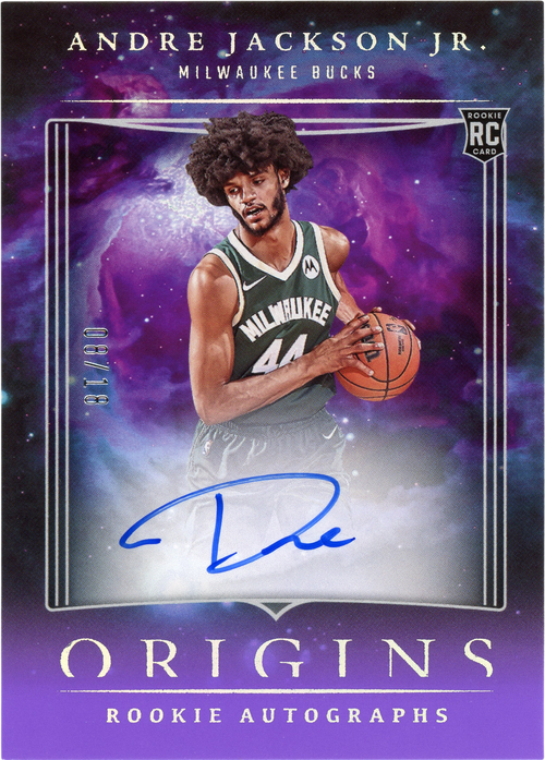 Andre Jackson Jr. trading card