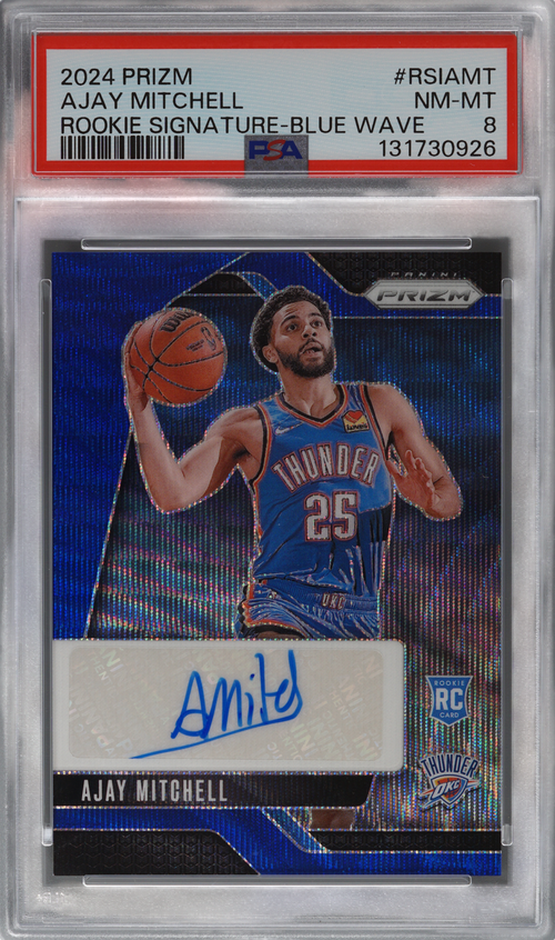 Ajay Mitchell trading card