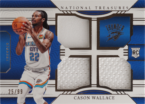 Cason Wallace trading card