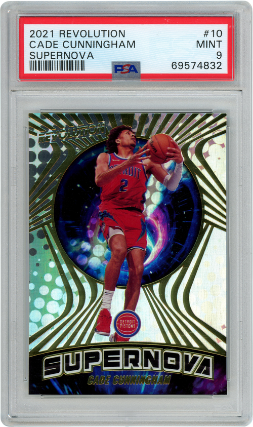 Cade Cunningham trading card