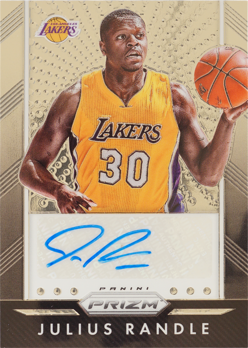 Julius Randle trading card