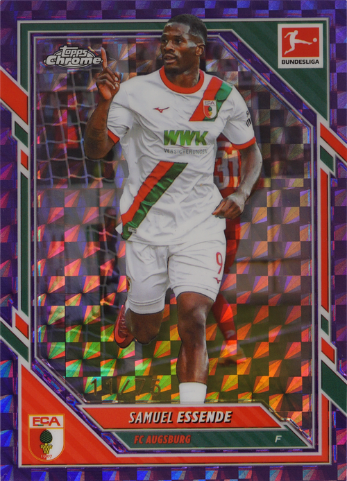 Samuel Essende trading card