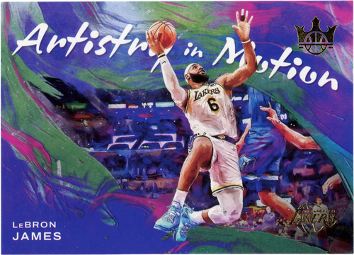 LeBron James trading card