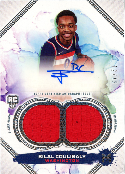 Bilal Coulibaly trading card