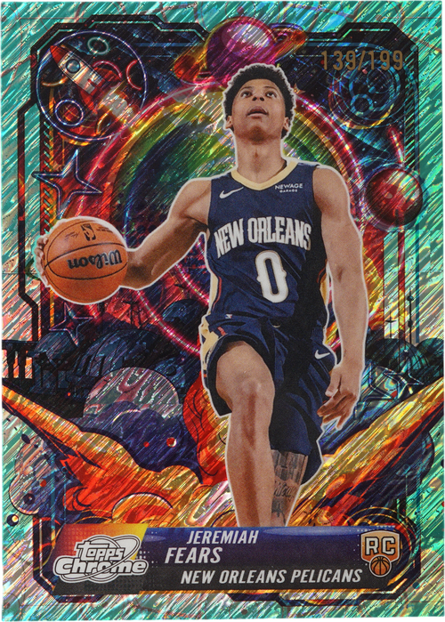 Jeremiah Fears trading card