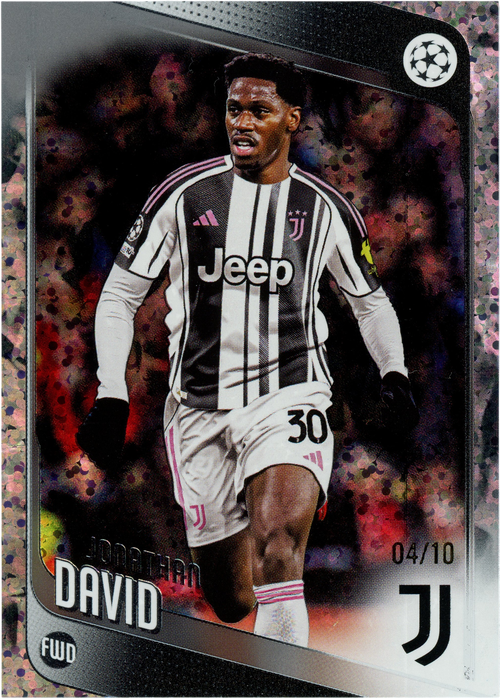 Jonathan David trading card