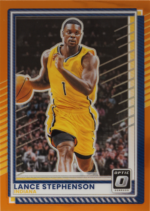 Lance Stephenson trading card