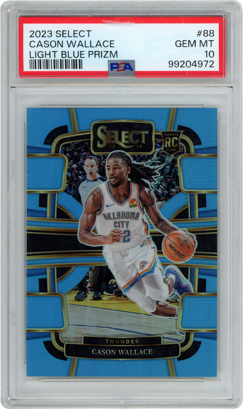 Cason Wallace trading card