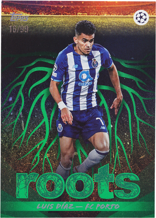 Luis Díaz trading card