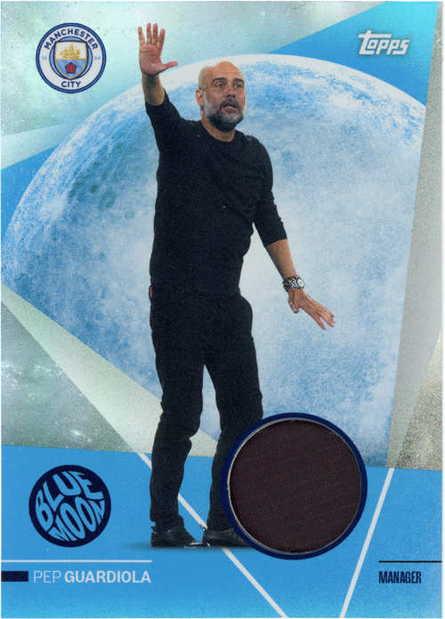 Pep Guardiola trading card