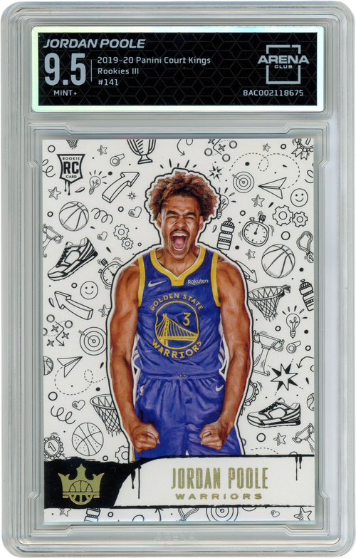 Jordan Poole trading card