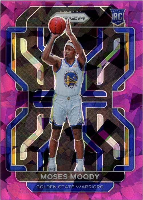 Moses Moody trading card