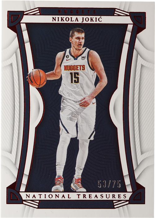 Nikola Jokic trading card