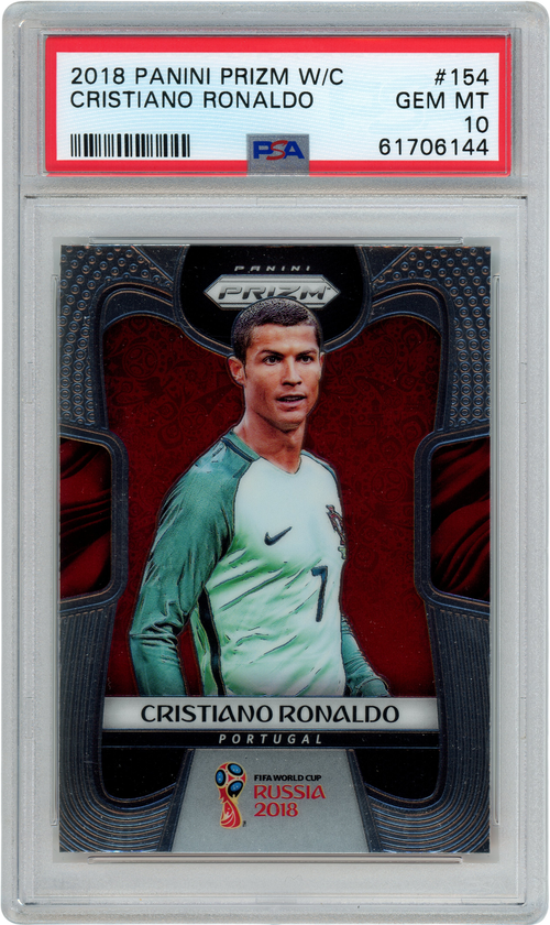 Cristiano Ronaldo trading card