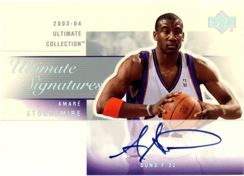 Amare Stoudemire trading card