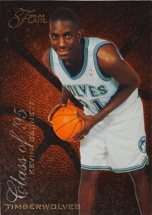 Kevin Garnett trading card
