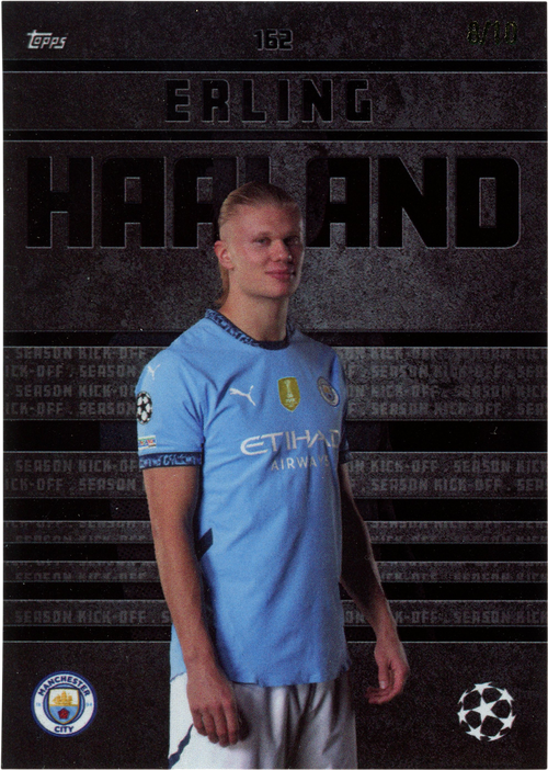 Erling Haaland trading card
