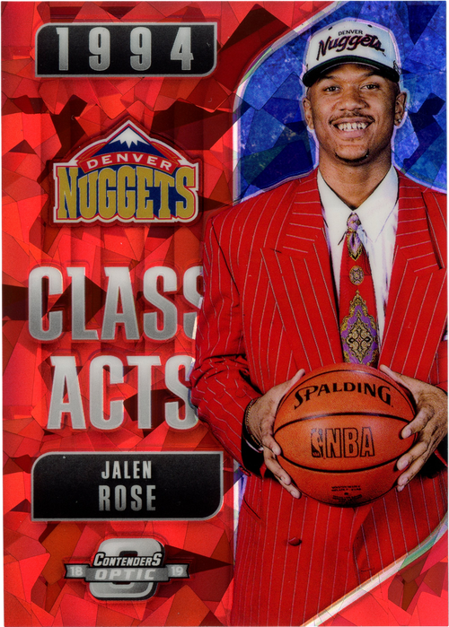 Jalen Rose trading card