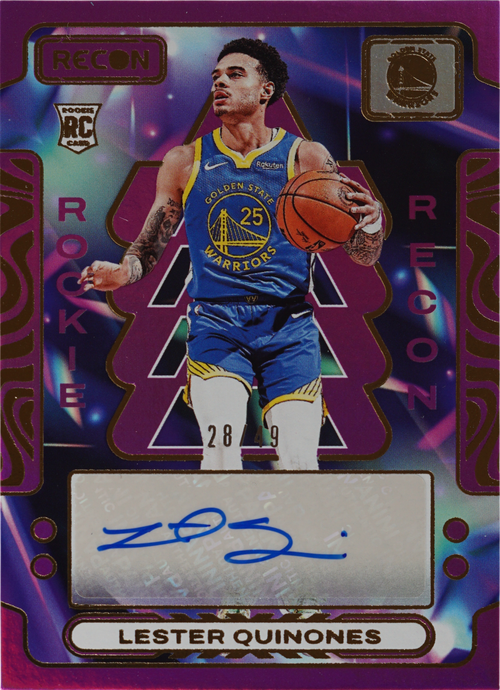 Lester Quinones trading card